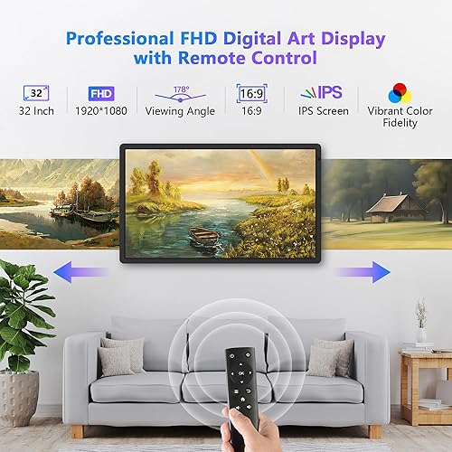 Miniatura 36 de Uhale - Marco de fotos digital de 10.1 pulgadas con tarjeta SD de almacenamiento de 32 GB, marcos de fotos electrónicos con pantalla táctil IPS HD