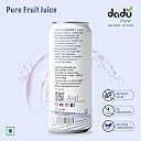 Dadu Fresh Blueberry Juice | Pure Natural Fruit Healthy Beverage | Not from Concentrate, No Added Sugar, No Preservatives or Artificial Flavours | Vitamin Rich & Naturally Refreshing | 6 Cans x 320ml (1920ml) gallery image