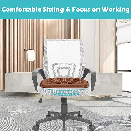 Miniatura 5 de Big Ant Car Seat Cushion, Comfort Memory Foam Driver Seat Cushion Improve Driving View, Sciatica and Lower Back Pain Relief, Thick Seat Cushions for