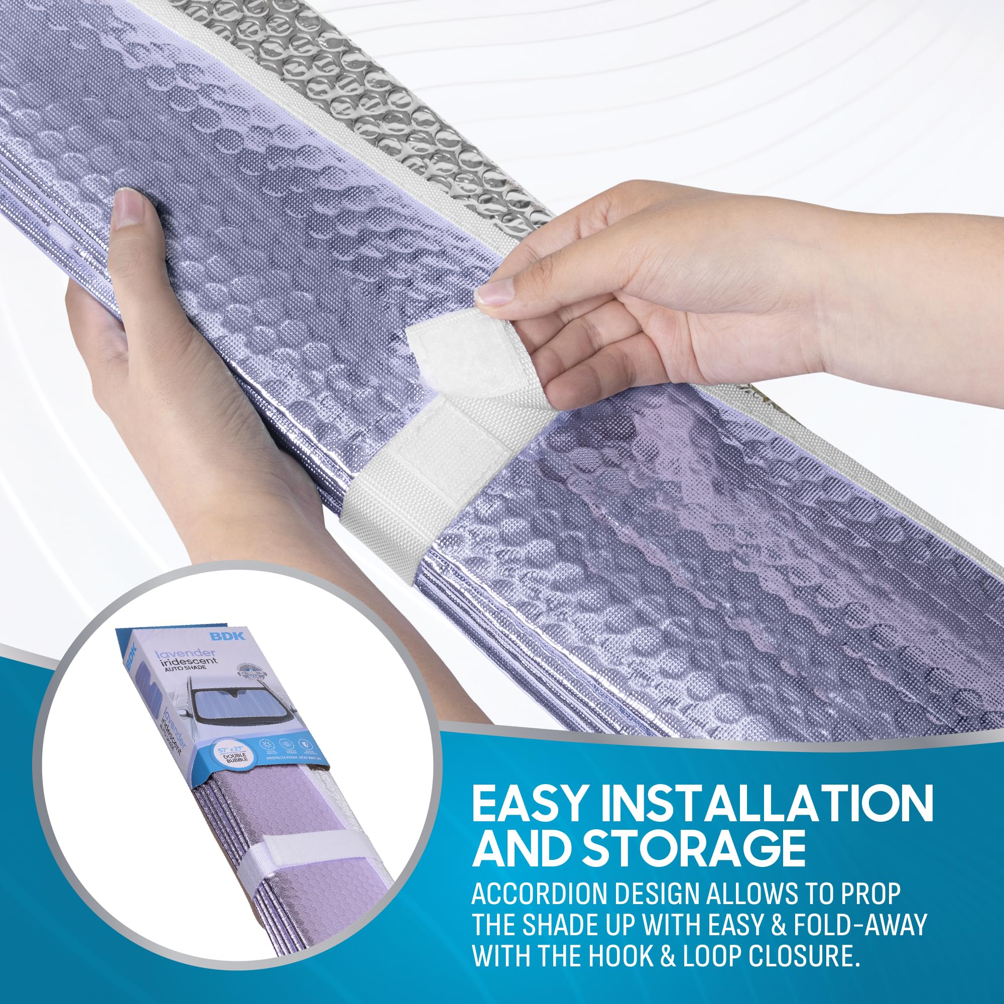 BDK Auto SIAS-5311: Auto Shade/Double/Lavender Shine