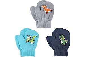 Warm and Cozy Mittens for Little Hands: One-Year-Old Winter Gloves