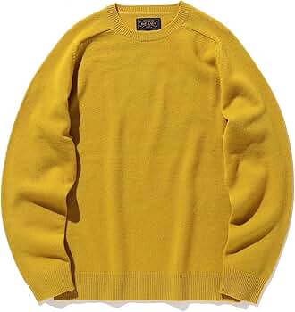 BEAMSブラス　セーター　紺色 BEAMS PLUS（ビームス プラス）Crew 9G（トップス ニット