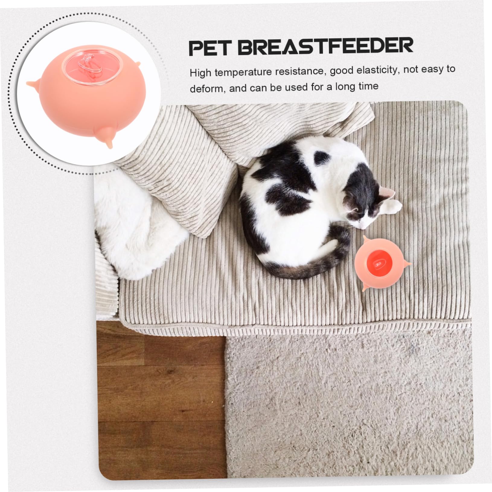SUPVOX Amamantador para Cachorros Alimentación para Mascotas Pequeñas Herramienta De Alimentación para Cachorros Herramienta De Alimentación para Gatitos Soporte para Leche
