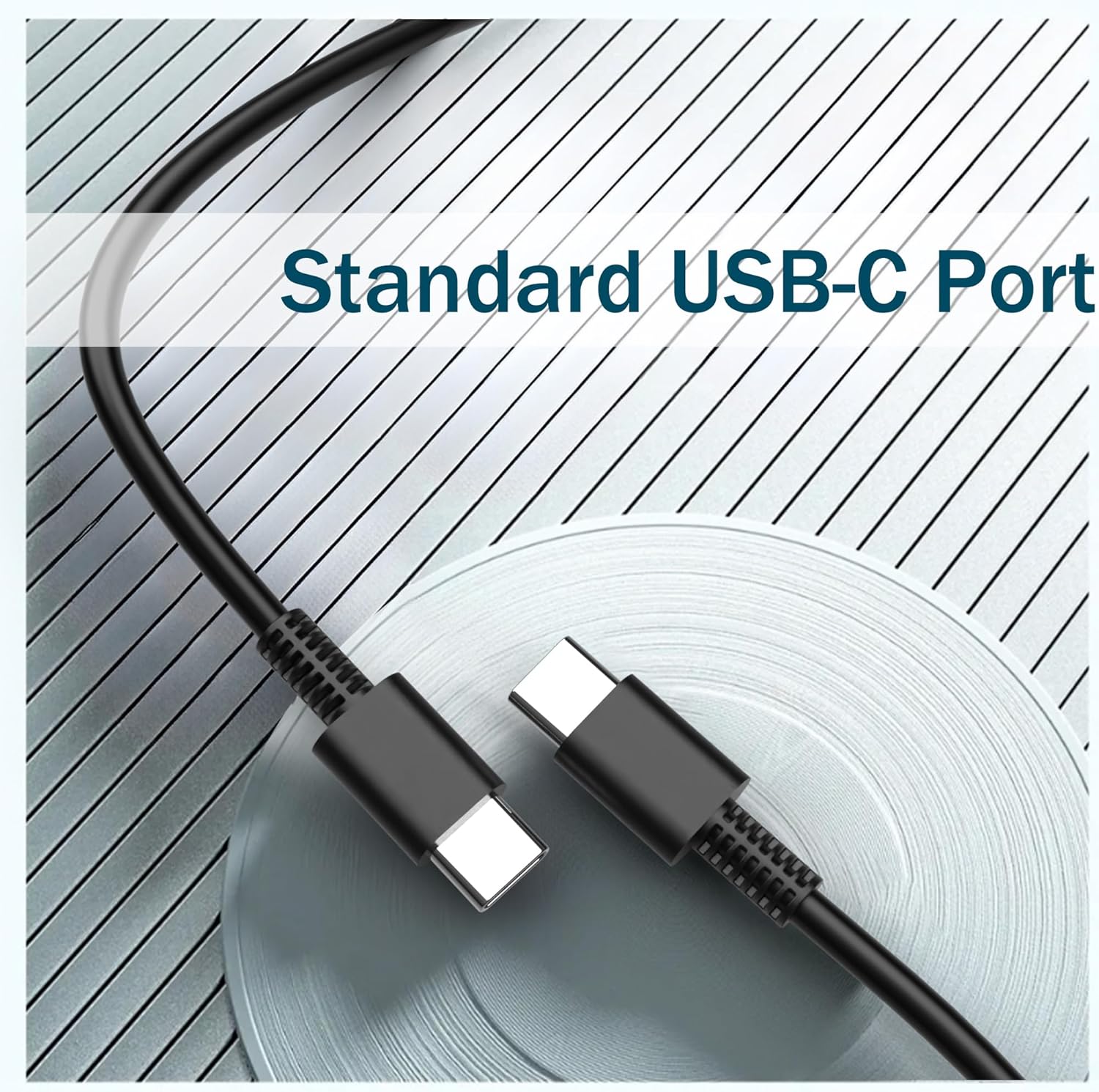 Universal 65W 45W USB C Laptop Charger Compatible with Lenovo, Dell, Hp, Acer, Asus, Samsung, Google Type C Laptop Charger image 6 of 7 B0D1YCP9LR