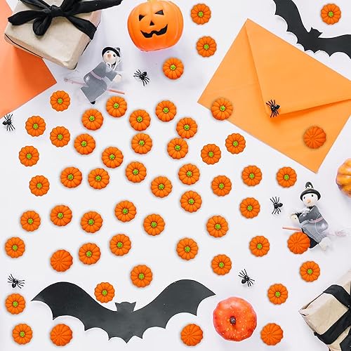 Miniatura 7 de Borradores de calabaza para niños, 70 borradores de Halloween a granel 3D para premios de clase, recompensa de juego, caja del tesoro, dulce o
