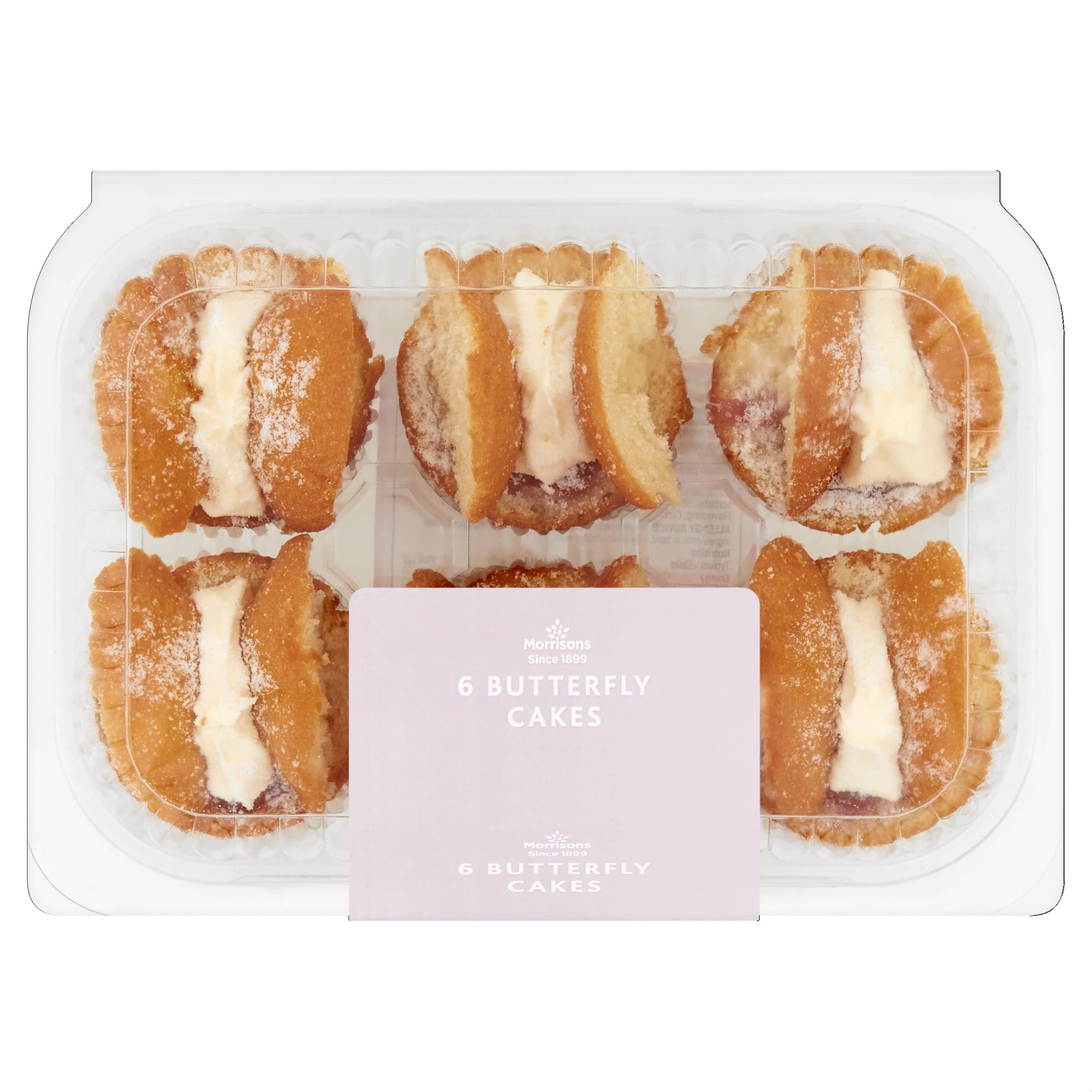 Butterfly Cakes 6 pack