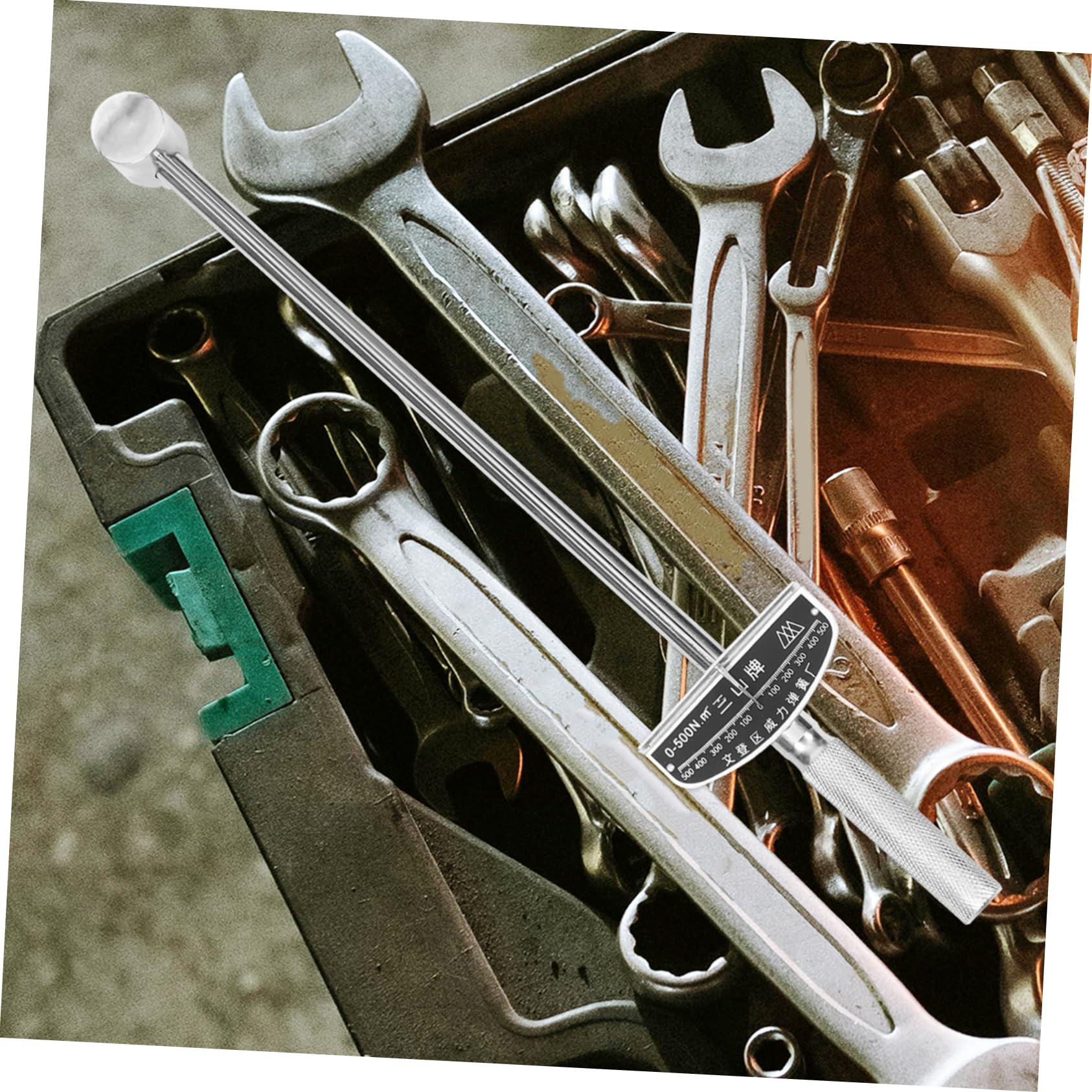 HOMSFOU Chiave Dinamometrica a Puntatore per Officina 0-500n, 3/4 19mm
