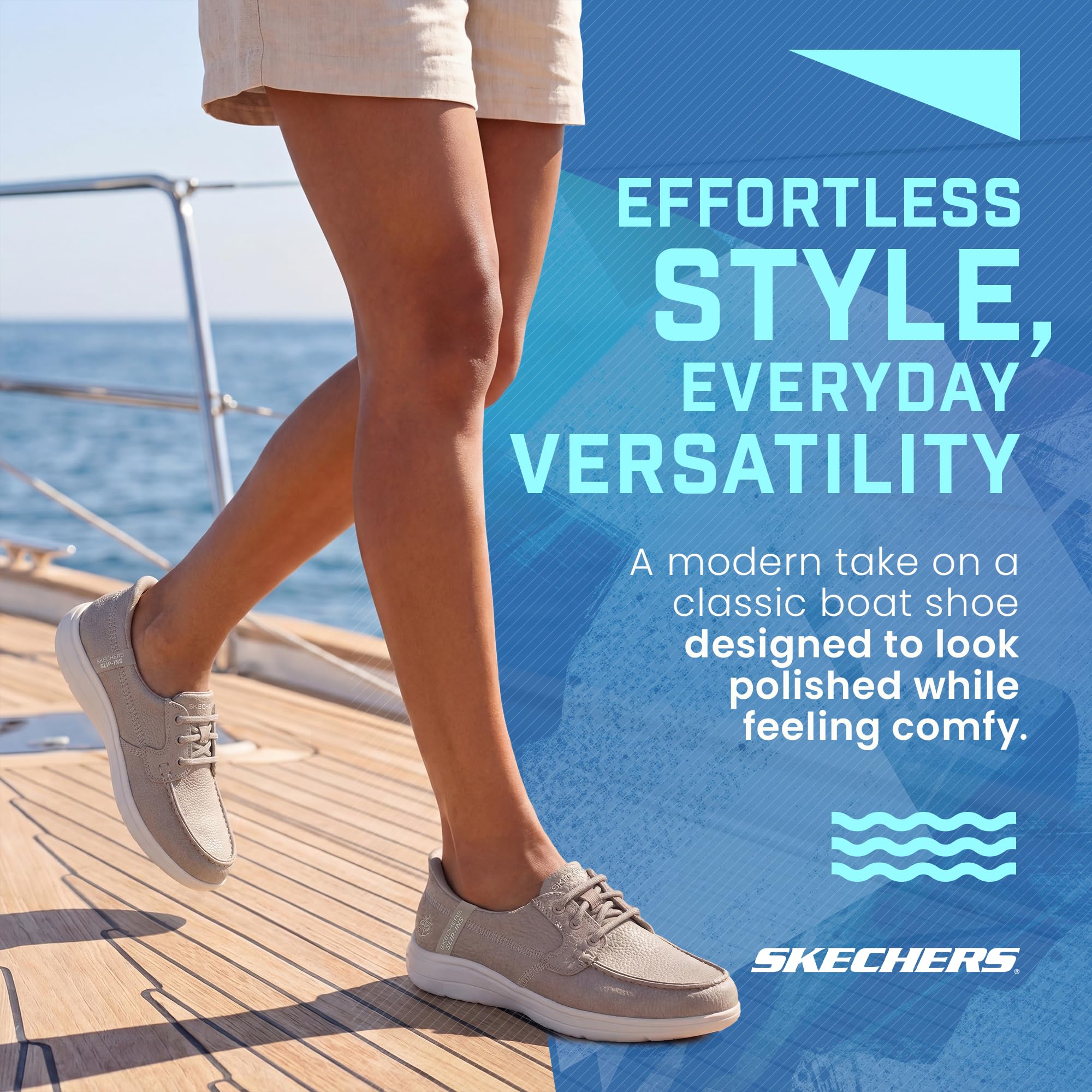 Skechers Damen On-The-go Hands Free Slip-ins Radiant-Bonnie Bootsschuh