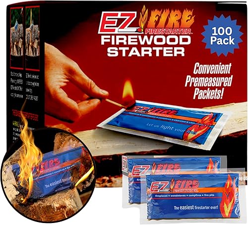 Miniatura 27 de Arrancador de fuego natural, fiable, multiusos, fácil de usar para estufas de leña, chimeneas, fogatas y hogueras, impermeable, resistente al