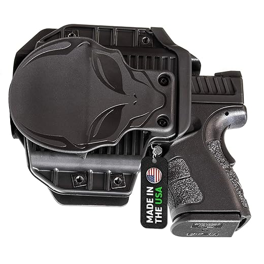Alien Gear Cloak Mod OWB Paddle Holster - Secure, Modular, and Made in The USA - Custom Fit for Glock, SIG P365, Staccato, Canik, and More - Right/Left Hand - Adjustable Retention - Sleek Design