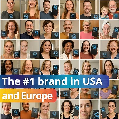 Miniatura 6 de WeAQUA Cabezal de ducha filtrado de alta resistencia de alta presión con sistema avanzado de eliminación del 99% para agua dura, cloro, fluoruro y