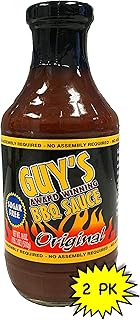 Guy's Original Bbq Sauce, 18 Oz – Rich And Smoky Flavor, Keto Bbq Sauce, Gluten-free Barbecue Sauce| No High Fructose Corn...