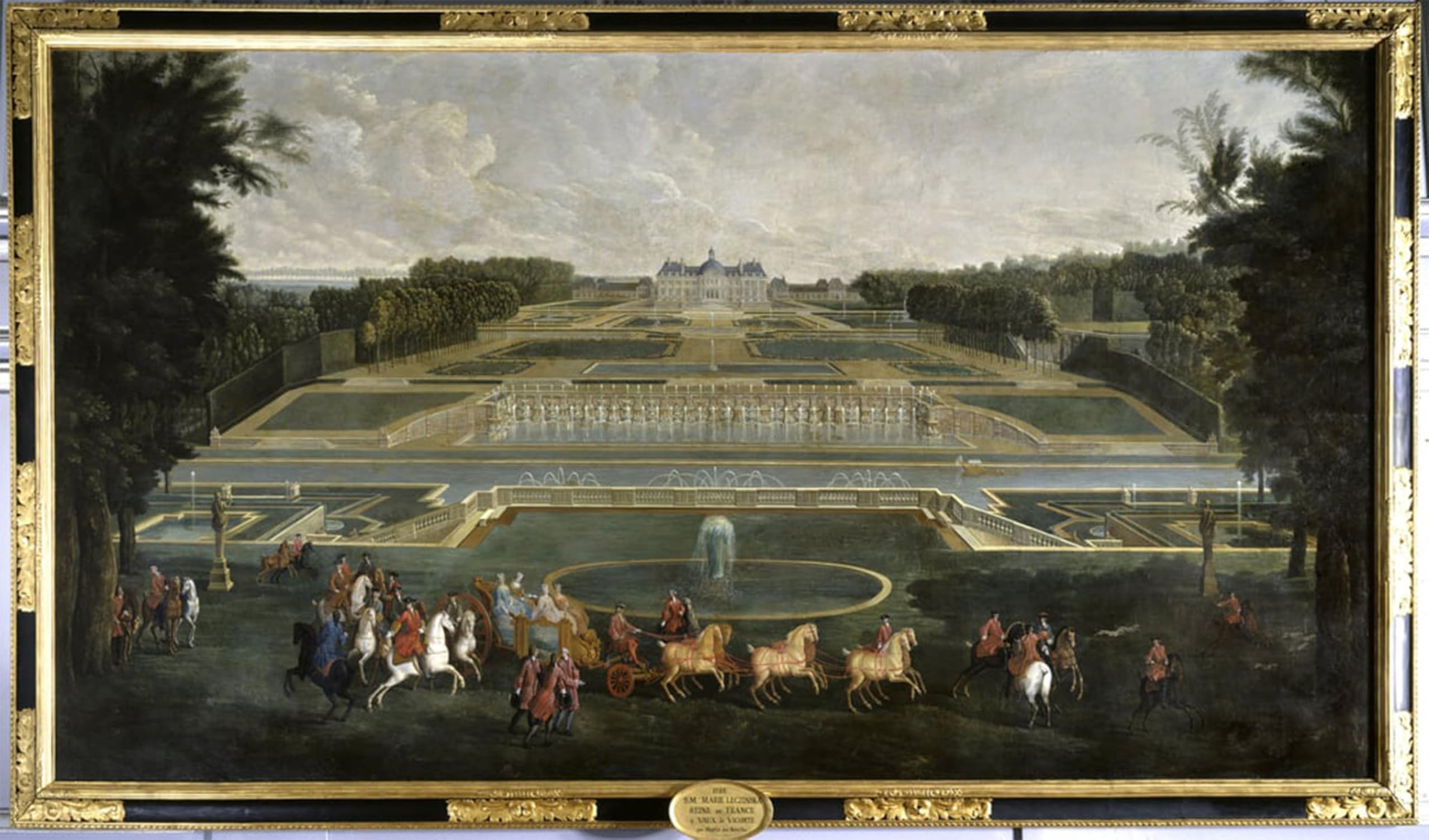Art Tableau Marie Lescszinska pour décorer un salon chic classique - 5