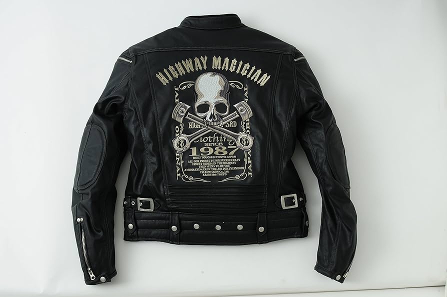 イエローコーン　ブラック　ライダージャケット Amazon | イエローコーンレザージャケットYCL001-BK/IV-M