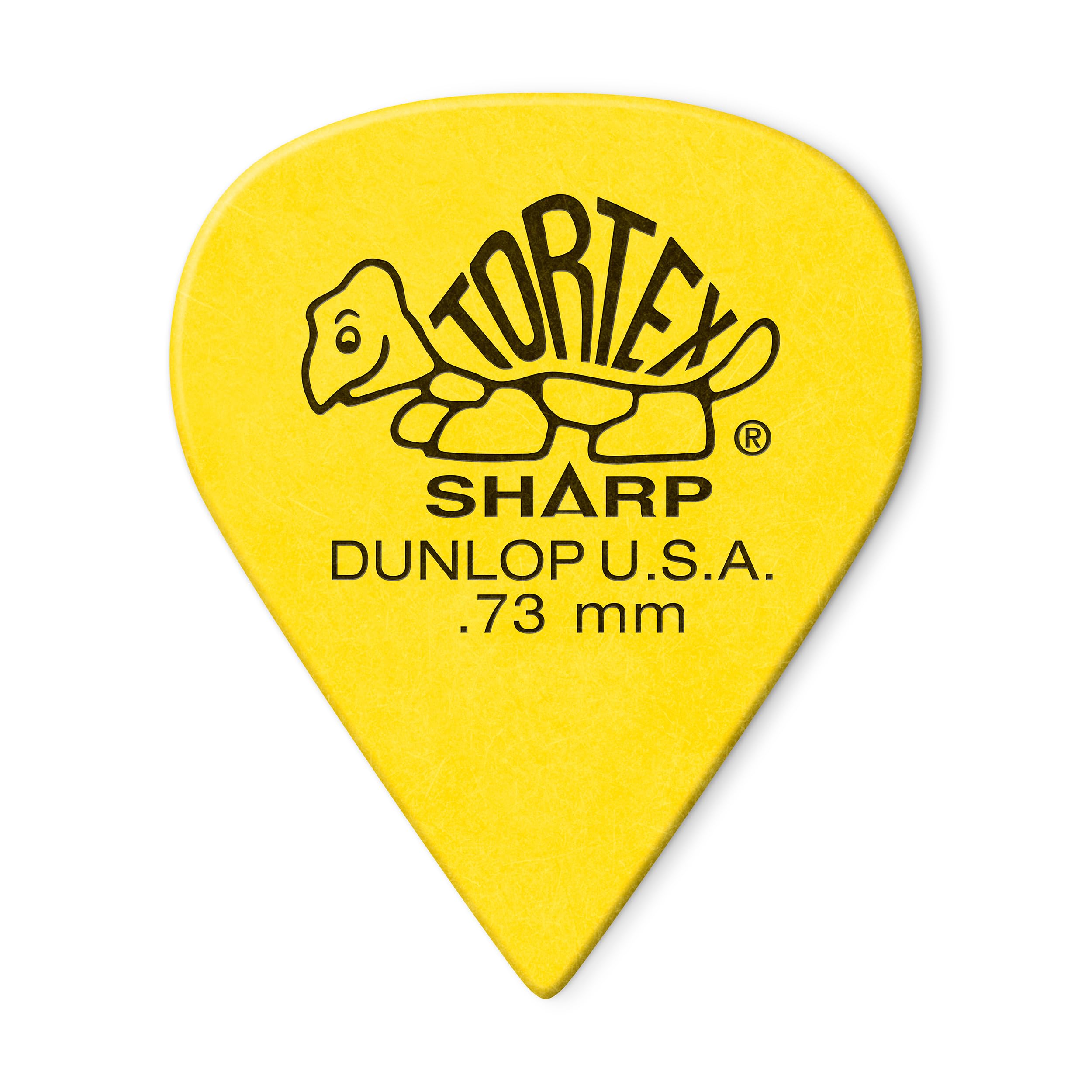 Jim Dunlop 412P.73 Tortex Sharp Player Pack (Pack of 12)