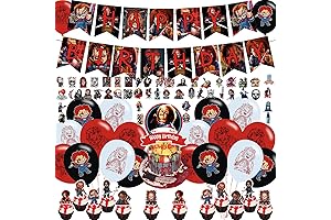 Chucky Party Decorations, Birthday Supplies For Horror Movie