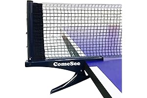 Kioos Table Tennis Net Parts Steel Grip Mesh Tension Adjustable Post