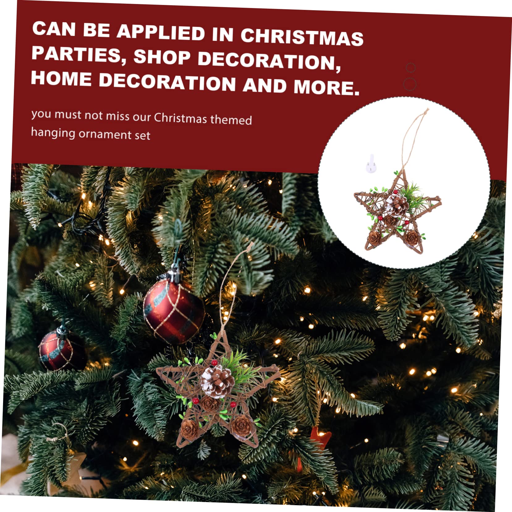 Cabilock 7 Stück Weihnachtsschmuck Aus Plüsch Weihnachtsdekoration Zwerge Christbaumschmuck Anhänger Christbaumschmuck Gold Festliche Girlande Weihnachtsbaumdekoration