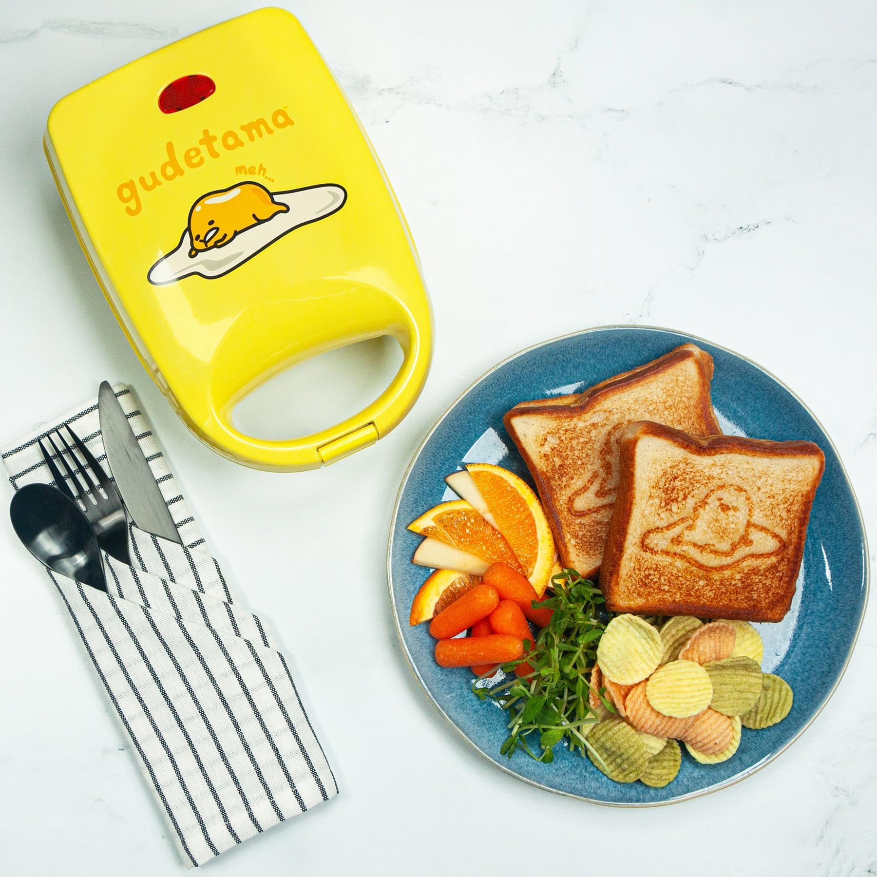 Sanrio Gudetama Sandwich Maker - Small Kitchen Appliance