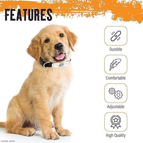 Miniatura 4 de Naruto - Collar de perro para perros grandes, medianos y XS y pequeños, collar para perros de anime con licencia oficial de Naruto Shippuden Hidden