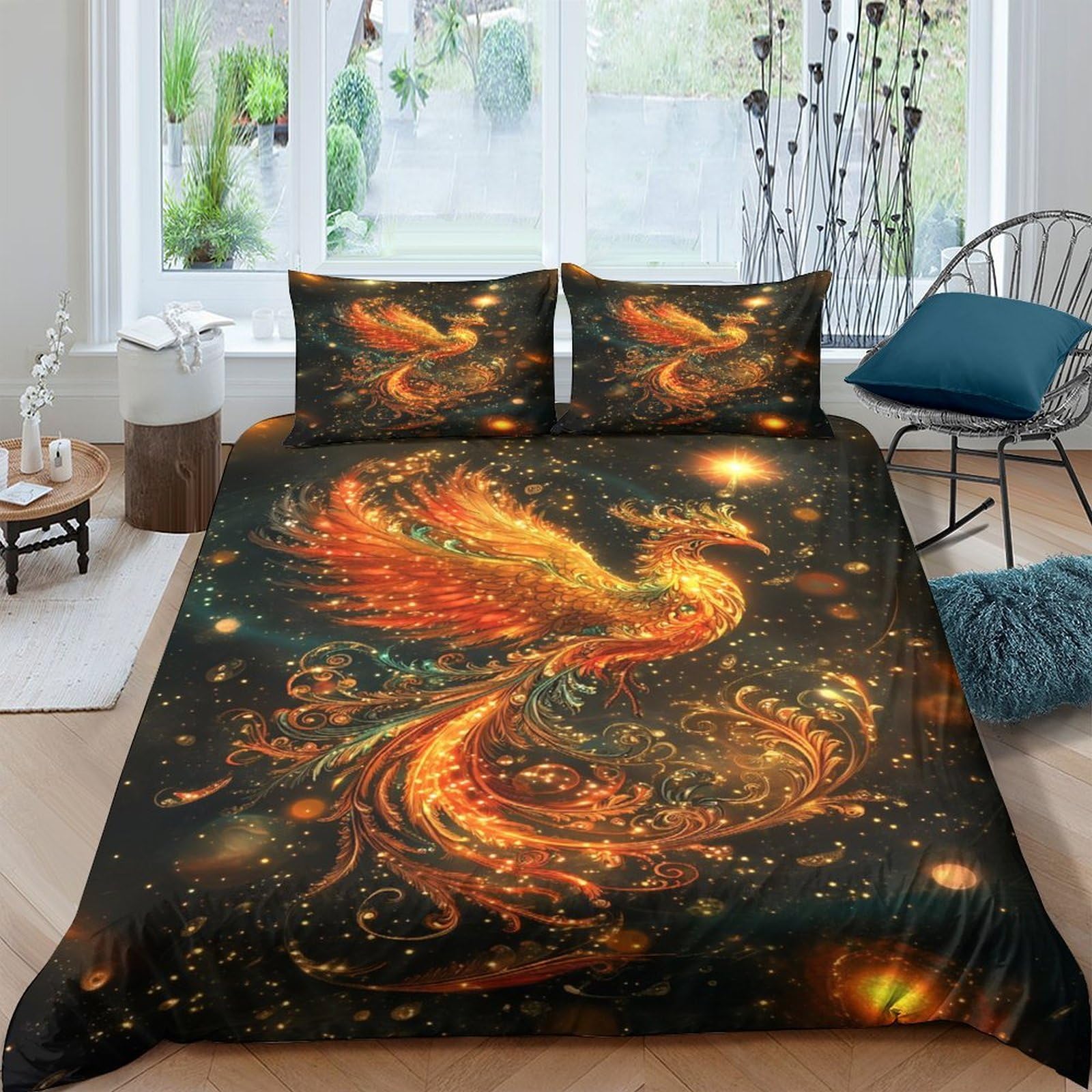 Ctjqhvkz Style-5 3D Printed Fitted Sheet Microfiber Galaxy Starry Sky Bed Cover For Bedroom Protection, Easy Care, Non-Slip, Suitable For All Ages Single（135X200cm）