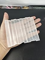 Vista 6 de Varitas de selenita de 3.5 pulgadas (10 piezas) - Varitas de cristal para chakra, energía positiva, meditación, protección, reiki y dibujo