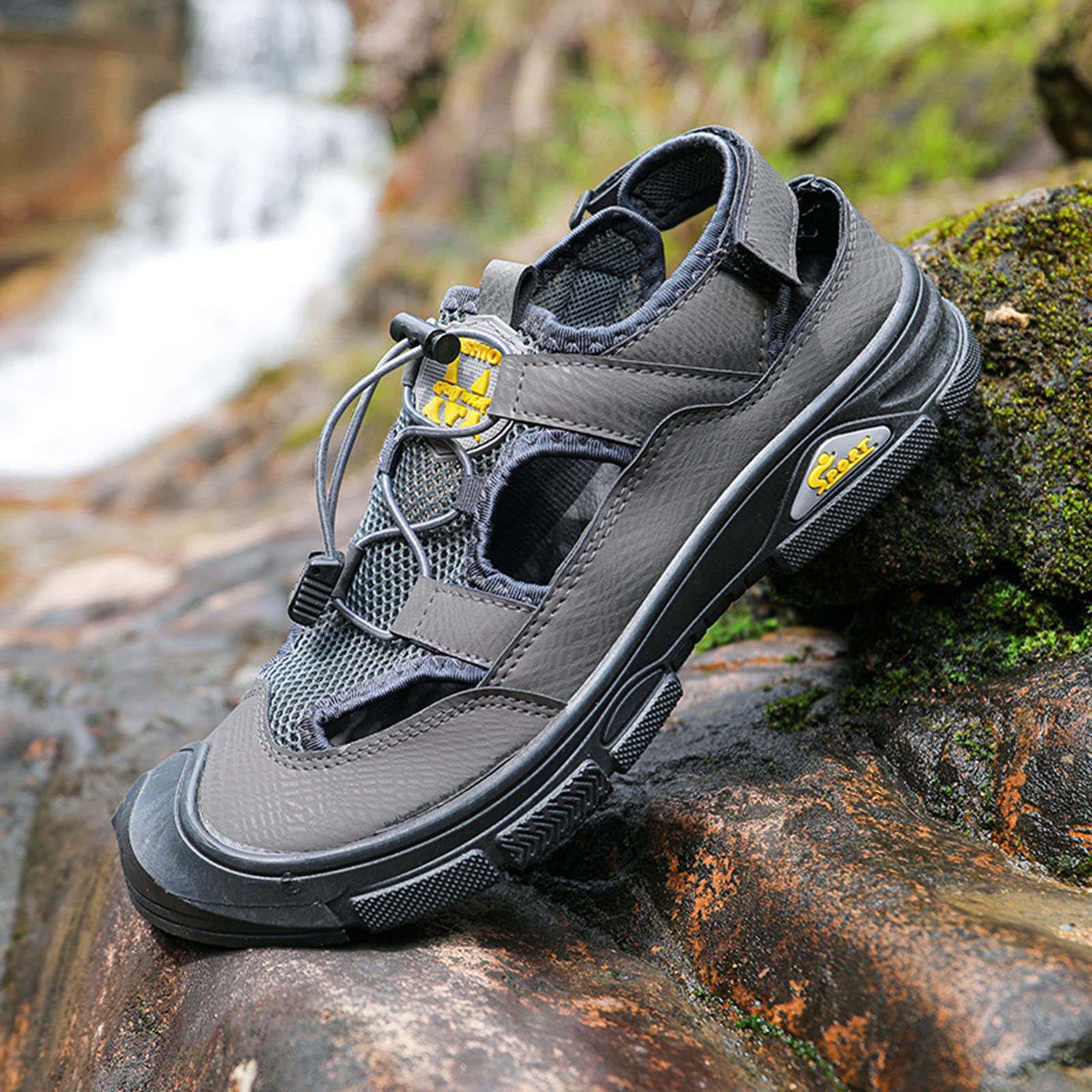 Genérico Zapatos Acuáticos Hombre Hombres Plano Transpirable Zapatos de Agua Casual Transpirable Agua Simple Casual Casual Barefoot Hombre