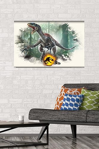 Miniatura 2 de Trends International Jurassic World Dominion - Póster de pared focal Therizinosaurus, 22.375 x 34 pulgadas, versión premium sin marco