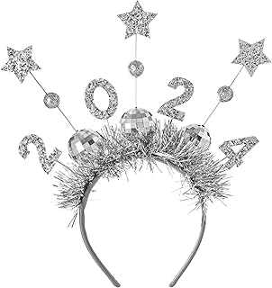 2024 Disco Ball Tinsel Headband - 9