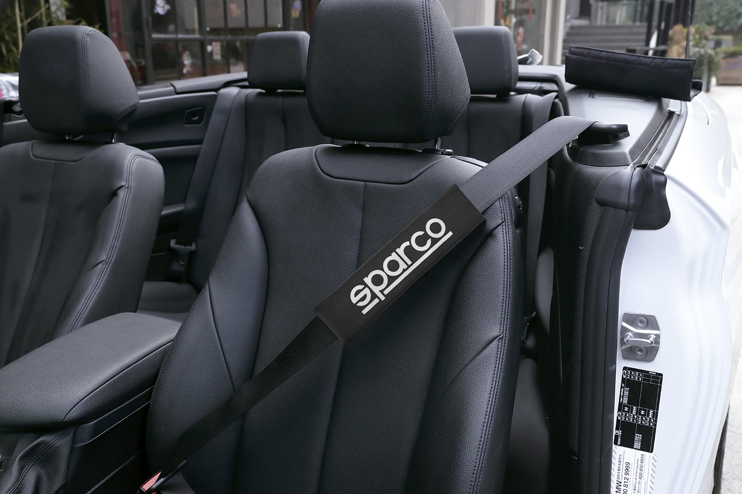 Sparco SPC1013 - Set Completo Coprisedili Sportivi In Poliestere Per Auto (5 Posti) - Foto 9