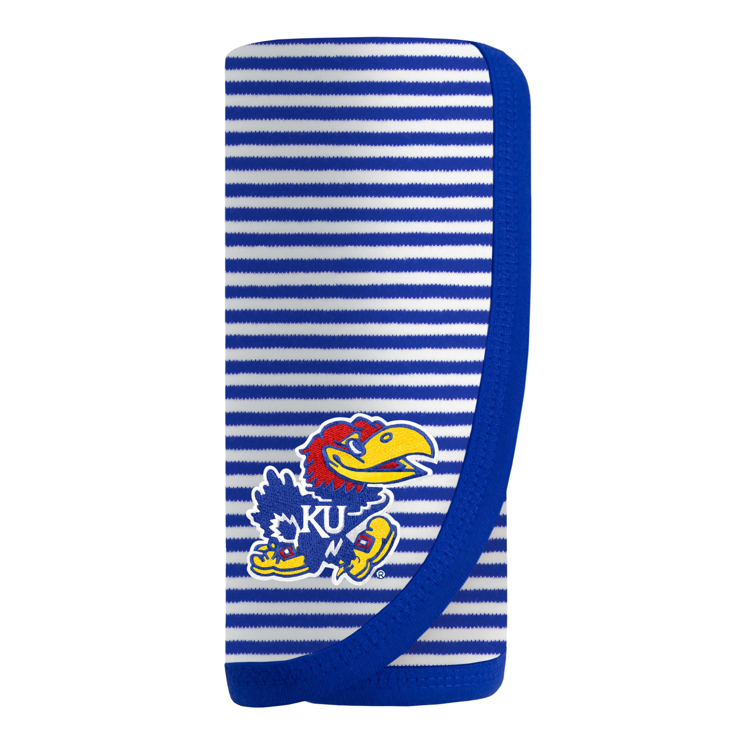 Creative Knitwear College Baby NCAA Infant Striped/Solid Blanket, Unisex, One Size 37.5 X 33.5