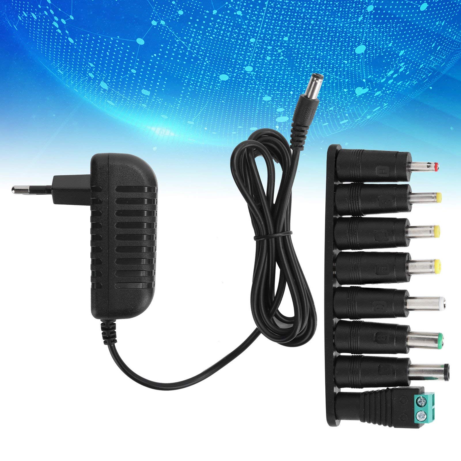 Chargeur 12V 2A pour alimentation -noir