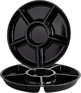 Plasticpro 6 Sectional Serving Tray