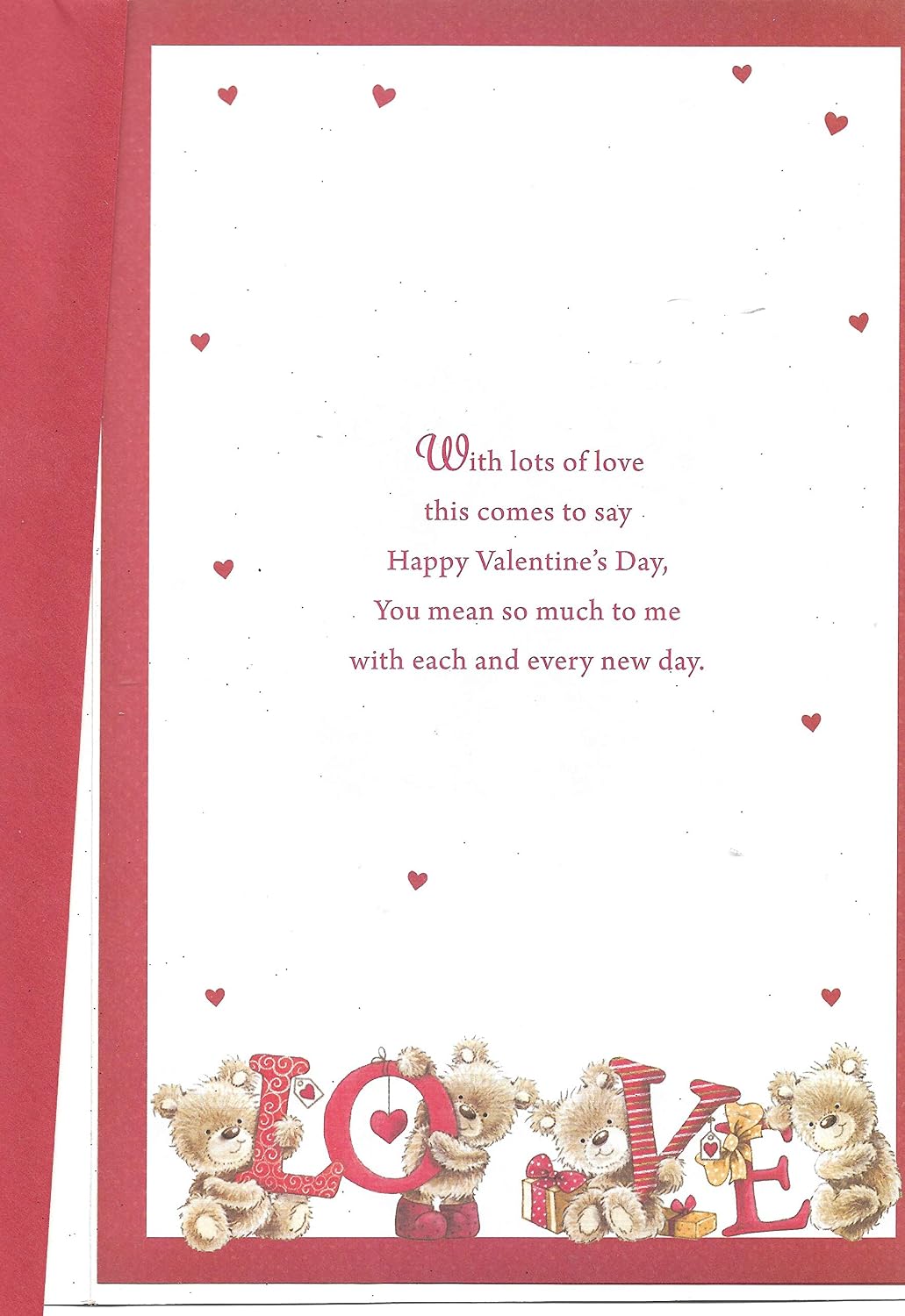 Valentine's Day Card For Husband 17.5 x 27 Cm To My Husband With Lots Of Love - Image 3