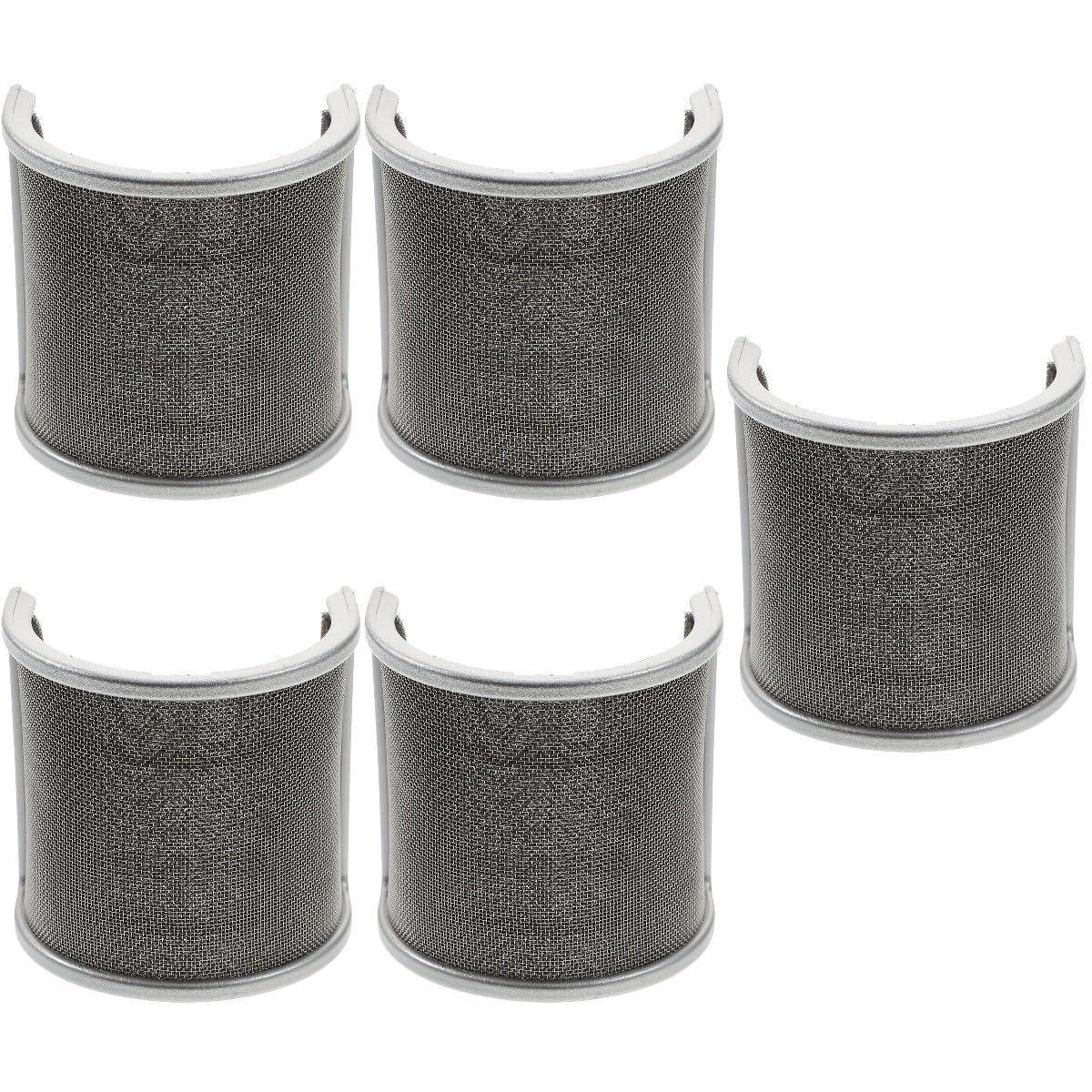 Uonlytech 5stücke Pop Filter Tragbarer Mikrofonwindschutz Einstellbare Mikrofonabdeckung Für Optimale Sprach Und Gesangsaufnahmen Passend Für Mikrofone Leicht Und Kompakt