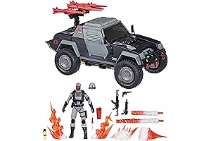 G.I. Joe's Classified Action Figures: Cobra Night Attack 4-WD Stinger & Driver