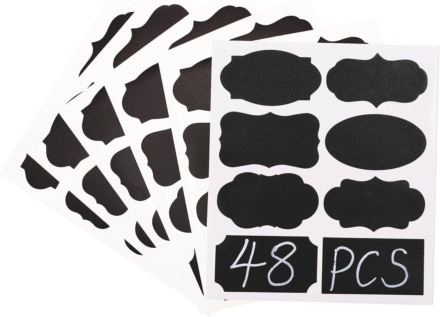 Chalkboard Labels for Mason Spice Jars Chalkboard