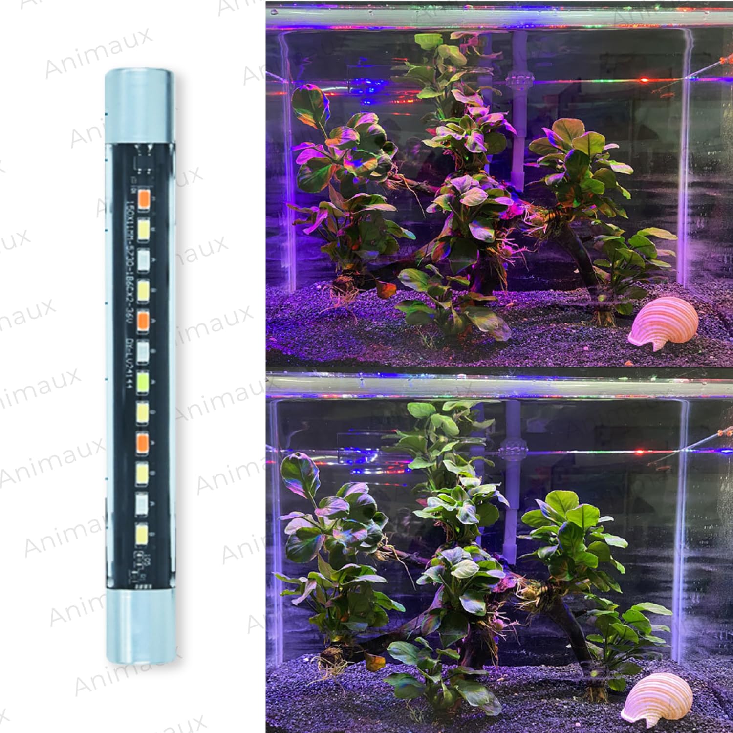 ANIMAUX Aquarium Submersible LED Light Multi Colour Mode T4-20F 2.5W (Suits Upto 1.5 Feet) Multi-Color Changing Waterproof Submersible LED Light (B0CC96X2H9) Amazon Price History, Amazon Price Tracker