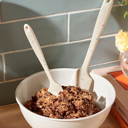 Miniatura 6 de GIR Get It Right Espátula de silicona premium chica, 8 pulgadas, color rosa