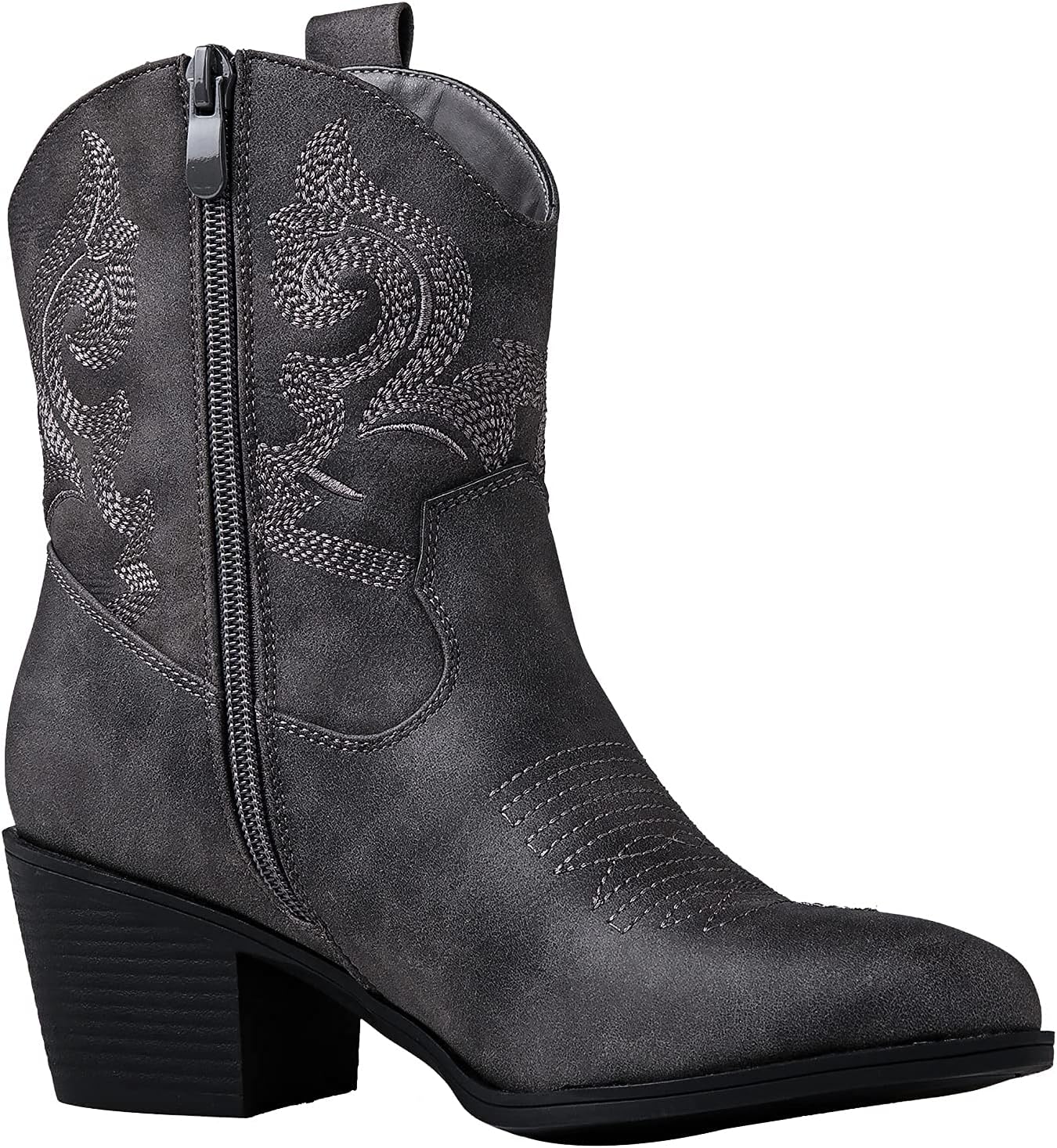 GLOBALWIN Women's The Western Wear Fashion Cowboy Cowgirl Free Birds Country Concert Disco Outfits Low Heel Walking Boots For Ladies - Image 3