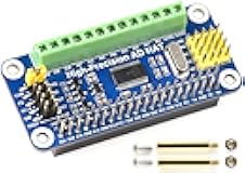 High-Precision AD HAT ADS1263 10-Channel 32-Bit ADC SPI Bus Low Noise Low Temperature Drift,for Raspberry Pi 4B/3B+/3B/2B/Zero/Zero W/Zero WH/2W and Jetson Nano