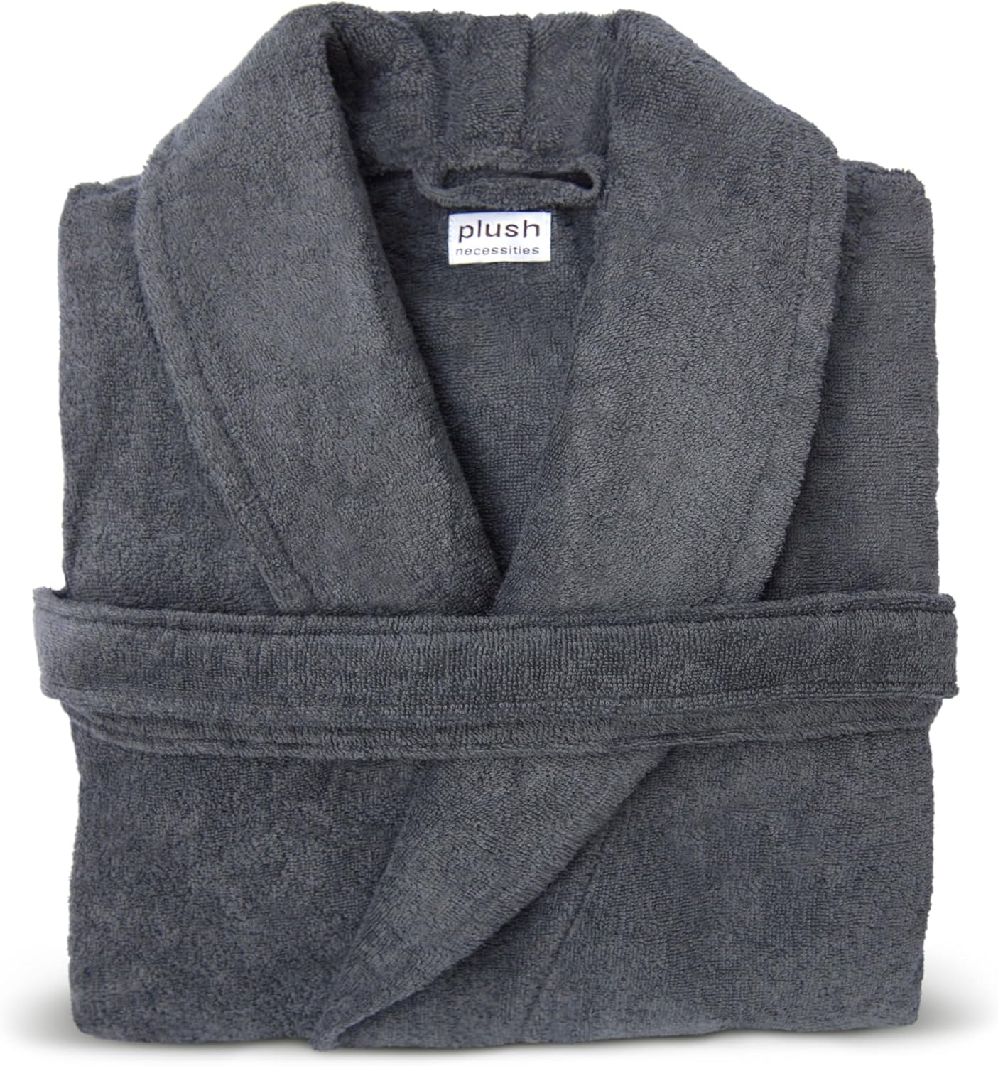 Plush Necessities 100% GOTS Certified Organic Cotton Terry Bathrobe