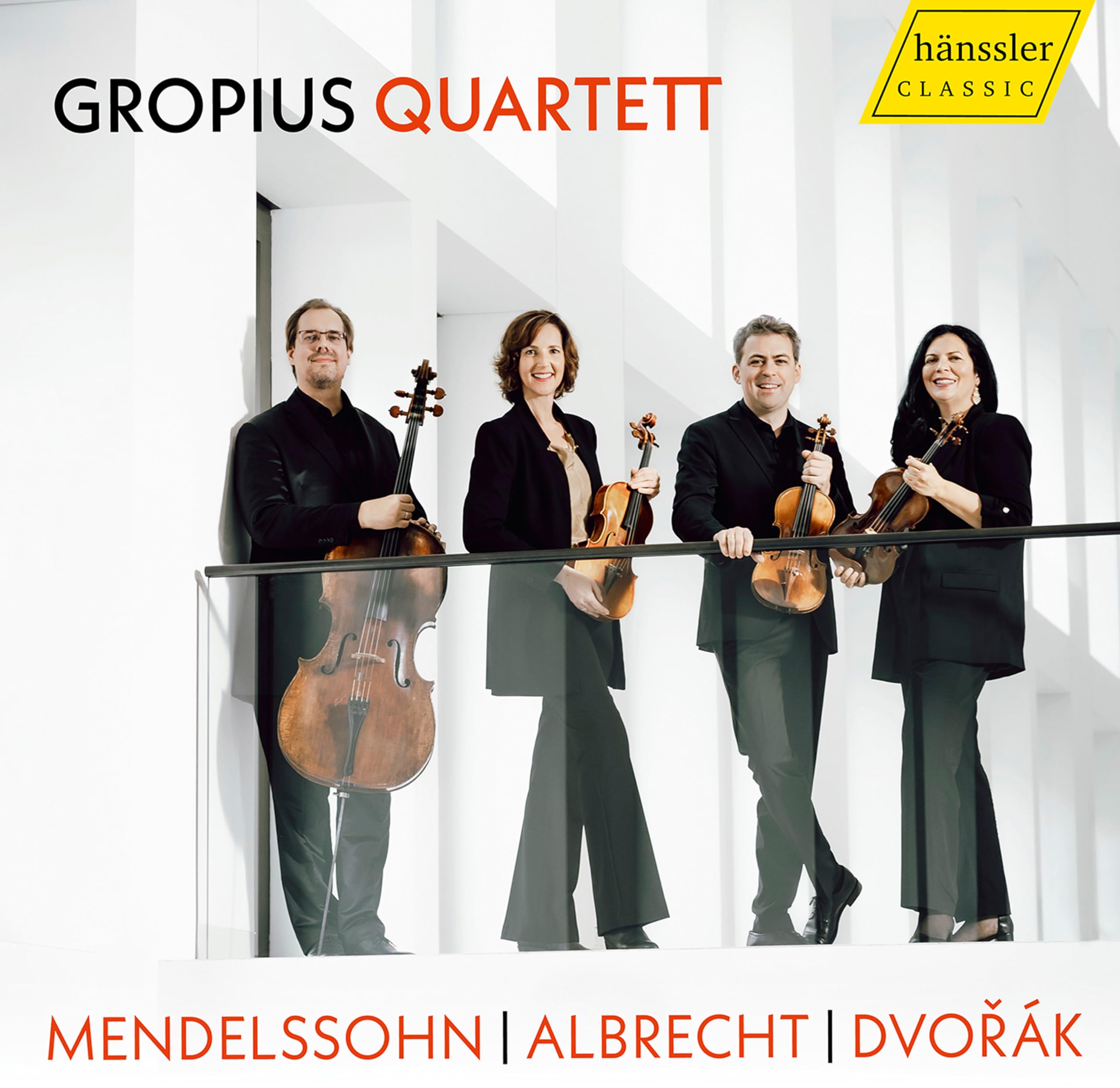 Gropius Quartett - Works by Mendelssohn, Albrecht and Dvorak