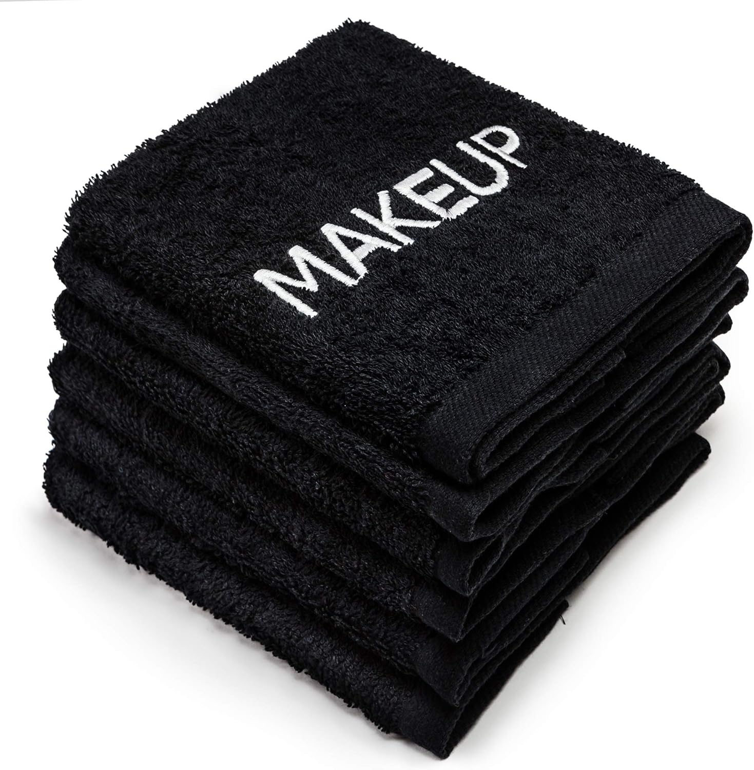 Kaufman – 100% Cotton Makeup Remover Face Towel 6-Pack – 13in x 13in – Reusable Facial Cleansing Ultra Soft and Absorbent Makeup Washcloths : Beauty & Personal Care