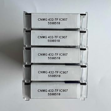 CNMG120408-TF IC907 Carbide Blades Pack of 10