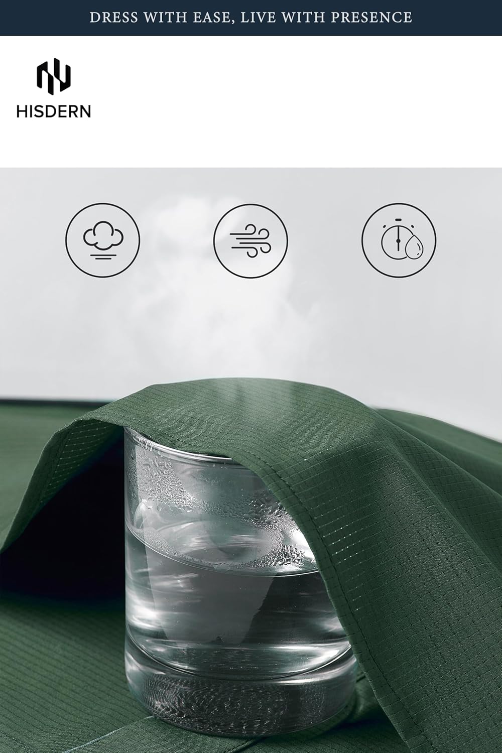 Mens 571 Performance Fishing Shirts Long Sleeve UPF 50+ Sun Protection Quick Dry Cooling Hiking Travel Button Down Shirt - Image 10