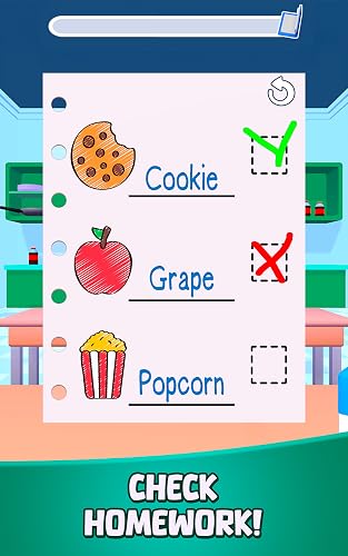 Teacher: School Sim – School game with lessons, quizzes, homework, class management, students, discipline, skins, and fun challenges – vue 4