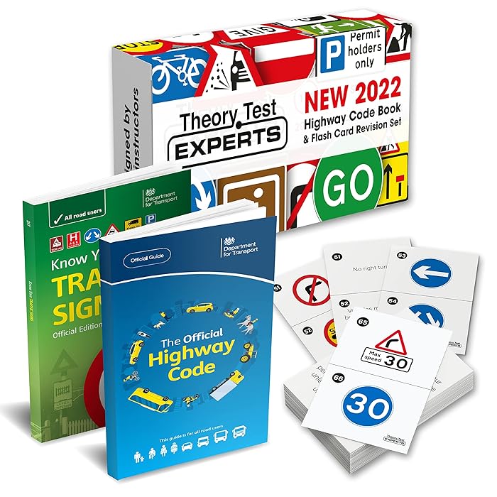 Buy The Highway Code 2022 UK + Know Your Traffic Signs 2022 + 128 Road
