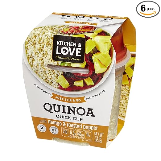 Quinoa Quick Cups (Mango & Roasted Peppers 6-Pack)
