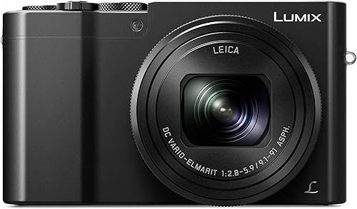 Panasonic appareil photo Lumix DMC-TZ101EGK Prime Voyage Zoom (20.1 mégapixels, 10x opt. Zoom, 7,6 cm (3 pouces) écran, 4K photo 30B / s, après mise au point, 4K25p vidéo viseur) noir - 1
